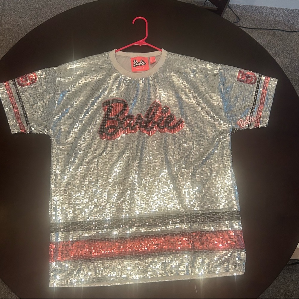 Barbie Sequin T-Shirt Dress